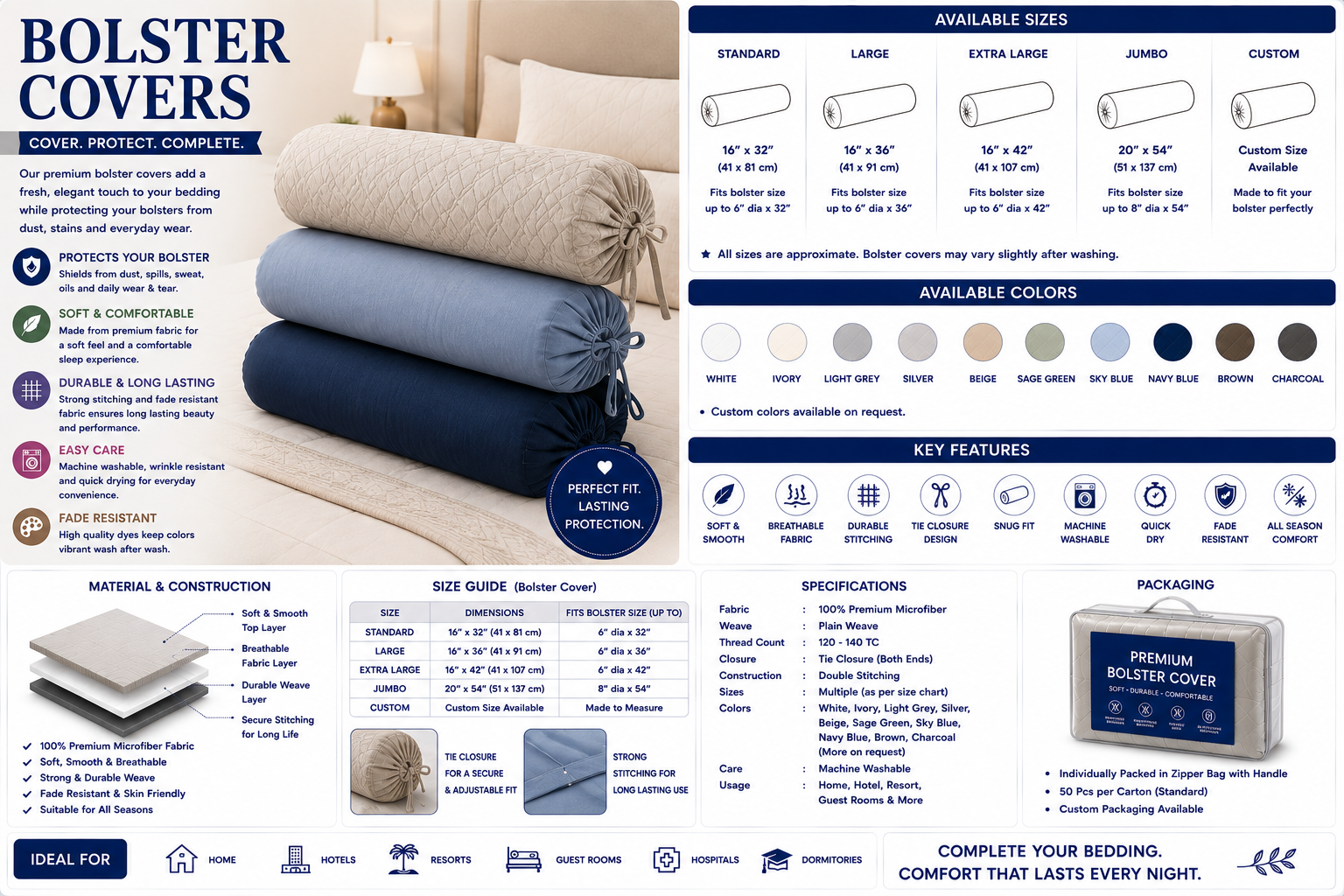 Bolster Covers