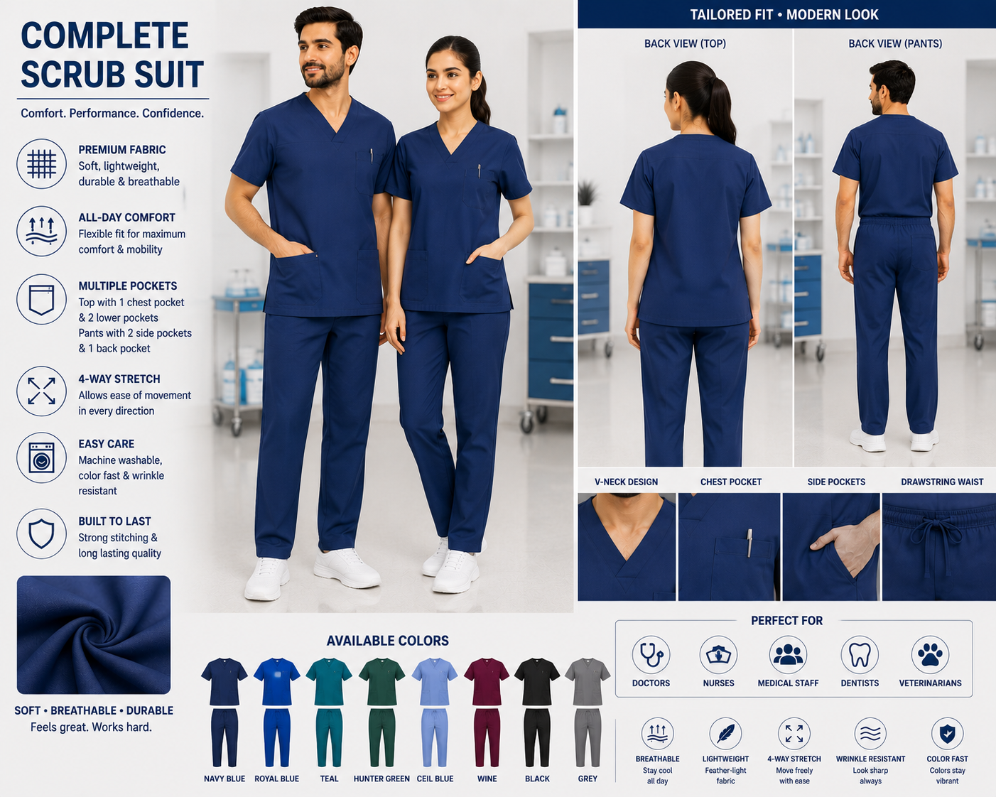 Complete Scrub Suit