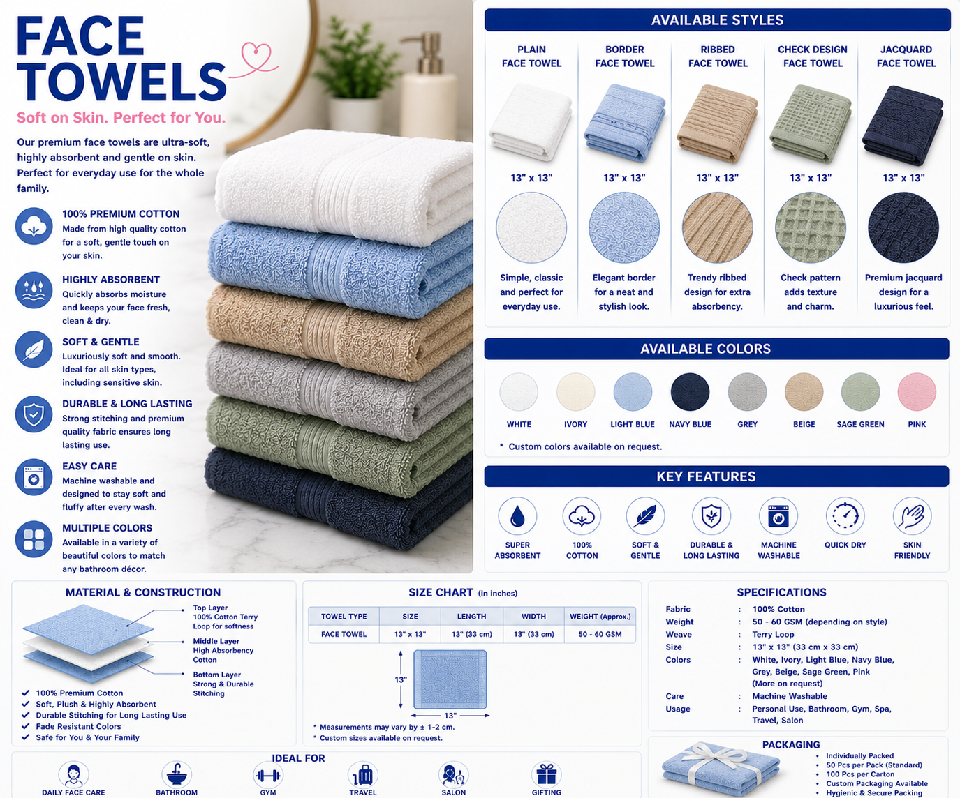 Face Towels