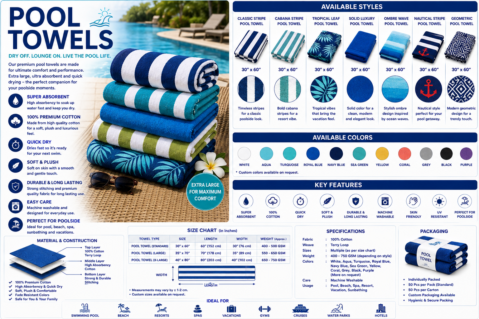 Pool Towels