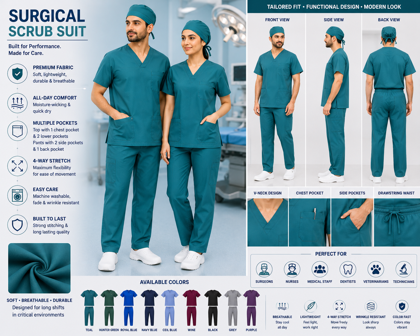 Surgical Scrub Suit